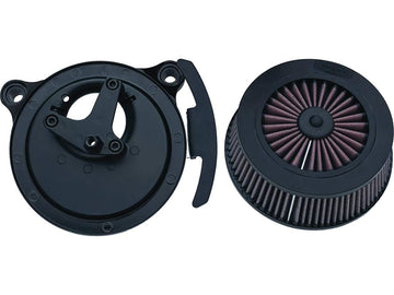 Harley Davidson Softail [2016-2017] – Street Sleeper III Luftfilter Schwarz Satin