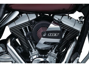 Harley Davidson Softail [2016-2017] – Street Sleeper III Luftfilter Schwarz Satin - 0