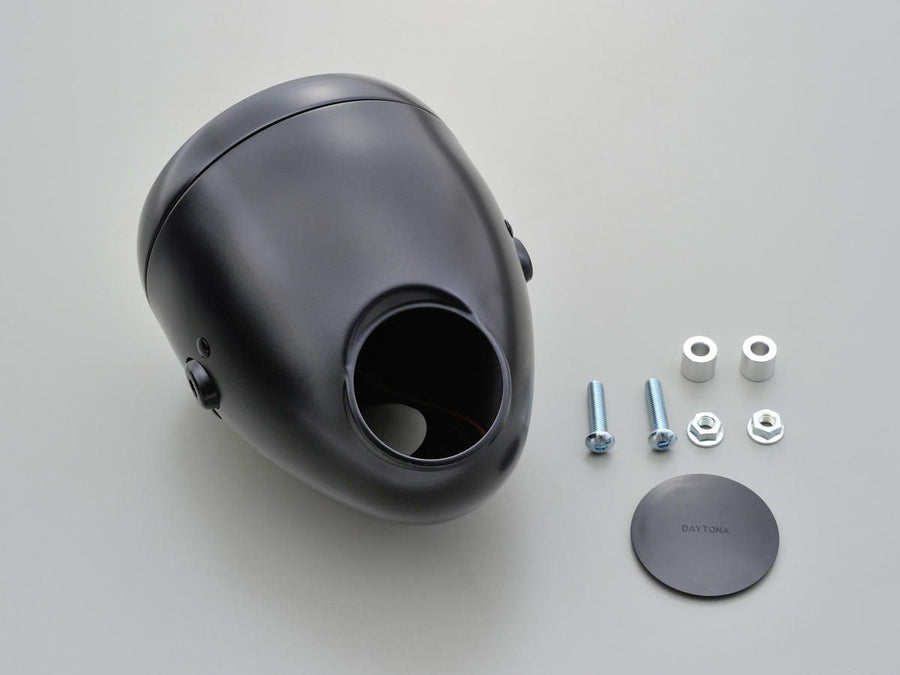 Harley Davidson - Vintage 5 3/4 "Polvo negro del faro -Creado H4