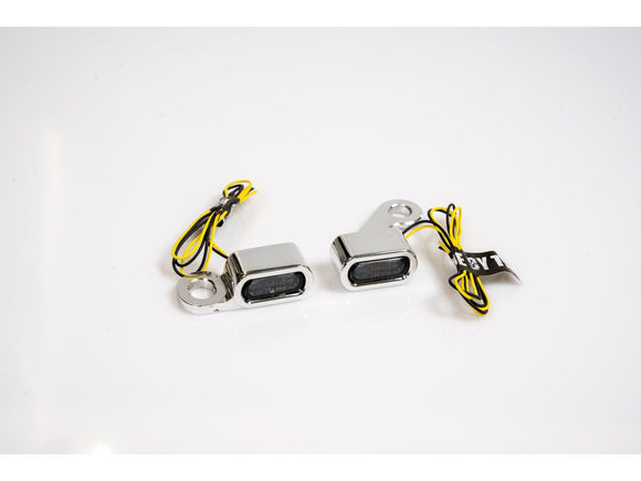 Harley Davidson Touring [2021-2024] -Stripes LED Turn Signal Aluminium Polished Light