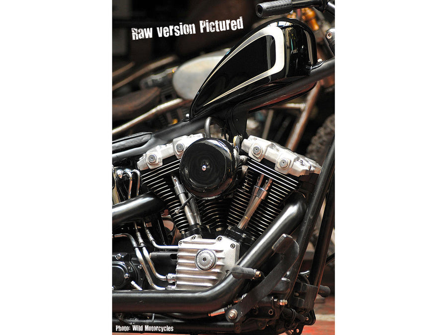 Harley Davidson Dyna [1999-2017] -Sherman Kipp-vipu, jossa on Xocer Black Satin