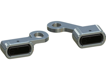 Harley Davidson Sportster [2014-2020] -Stripes LED Turn Signal Aluminium Polied Light