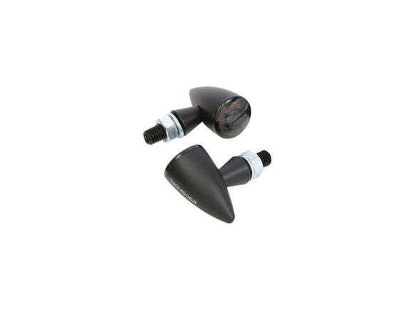 Harley Davidson - Apollo Bullet LED Blinker/Position Light Black Smoke LED