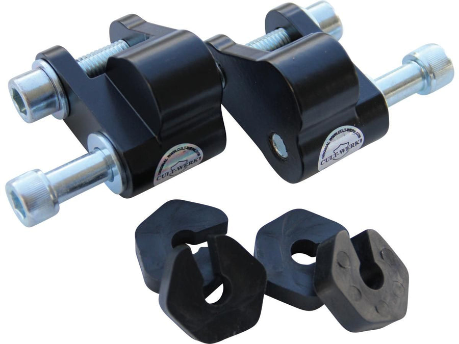 Harley Davidson V-Rod [2002-2017] -35 мм с черным порошковым покрытием