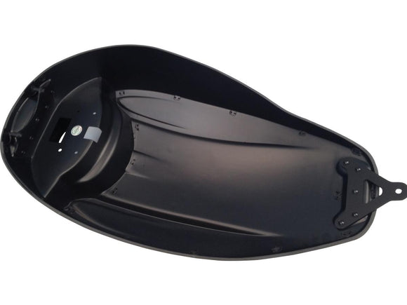 Harley Davidson V-Rod [2002-2017]-Racing Air Filter Tampa preto, pronto para pintar