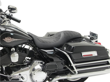 Harley Davidson Touring [2008-2025] -Fred Kodlin Signature Series Seat Black - 0