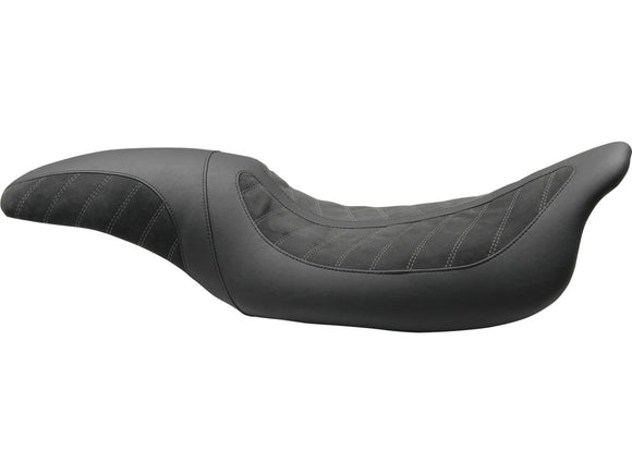 Harley Davidson Touring [2008-2025] -Fred Kodlin Signature Series Seat Black