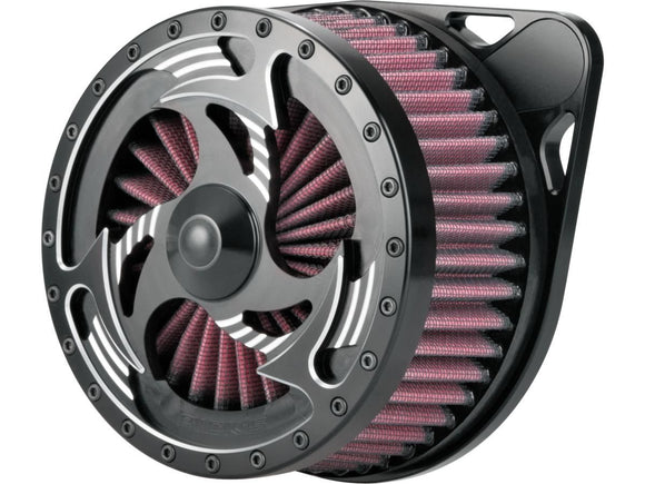 Harley Davidson - Good Guys 2 H. Tampa do filtro de ar Lector Black