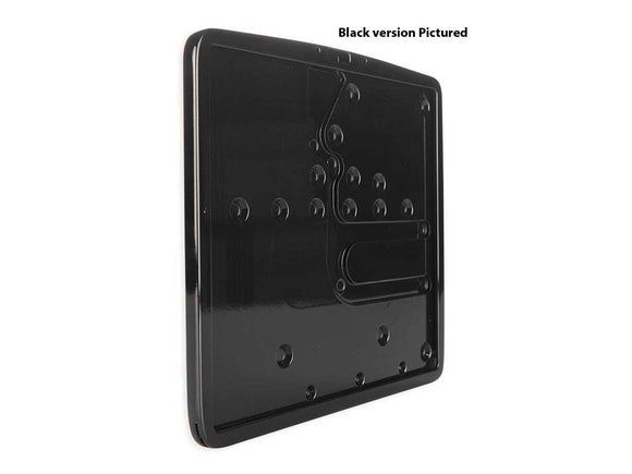 Harley Davidson - Inner nummerplade Bundplade Italiensk størrelse 177x177mm sort