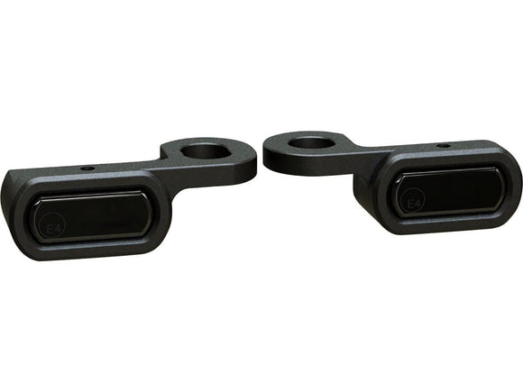 Harley Davidson Touring [2009-2020] - Signal de virage à LED dans la poudre noire recouverte de poudre