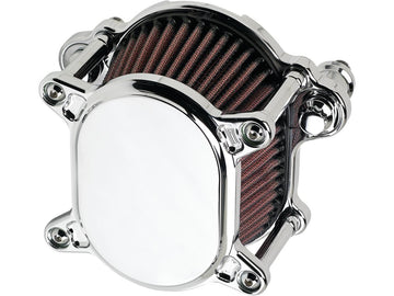 Harley Davidson Dyna [1999-2017] -Oomega Smooth Air Filter Chrome