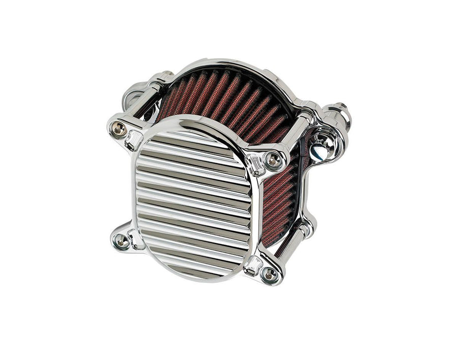 Harley Davidson Sportster [1991-2006] -EOMEGA RIBBED AIR FILTER CHROME
