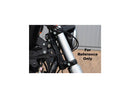 Harley Davidson XL1200X Hinweis [2010-2015] – Gerade obere Gabelabdeckung Chrom-2