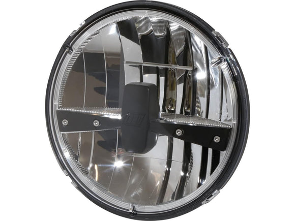 Harley Davidson Type 3 7 "Reflector LED Uso en protección de bombilla negra