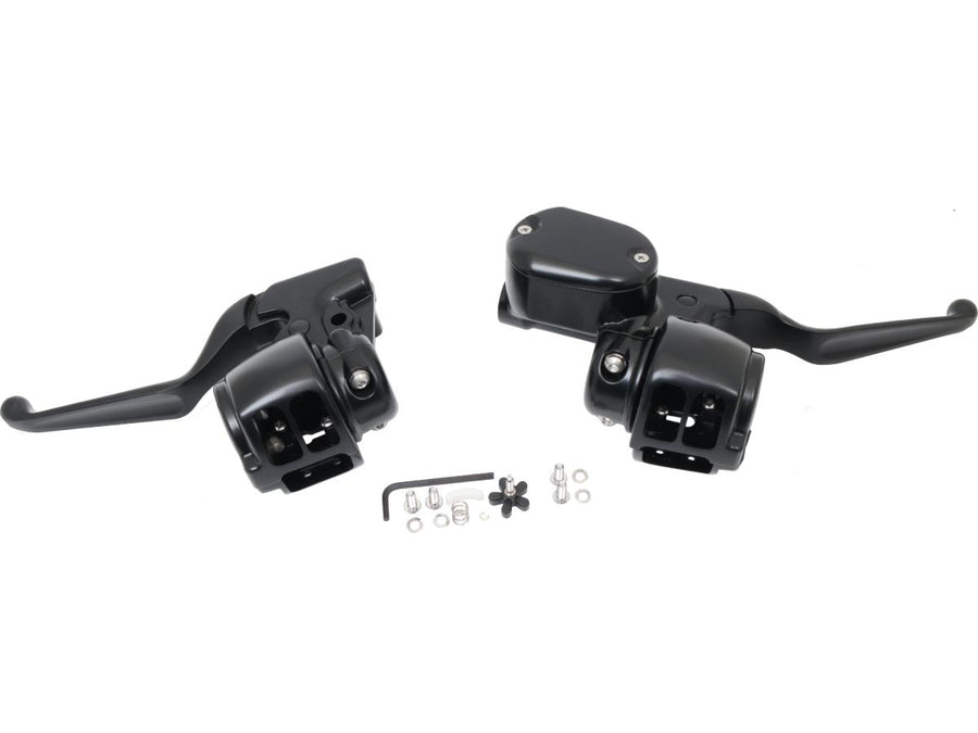 Harley Davidson Sportster [2014-2020] -Sporter 14-Up Hitlebar Control Conjunto preto