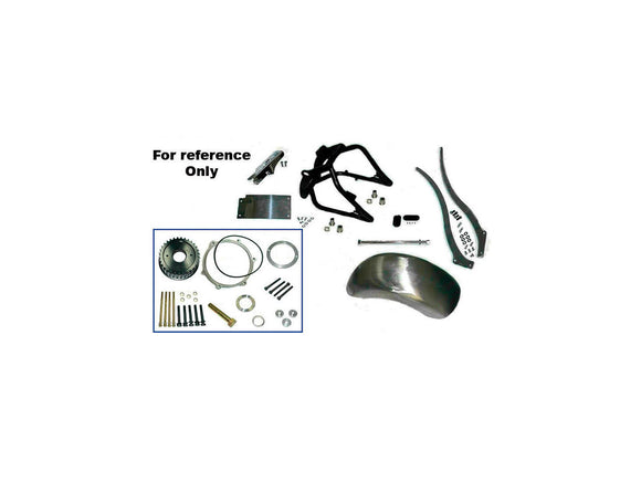 Harley Davidson Softail Note [2008-2017]-Black Swinging Swingarm