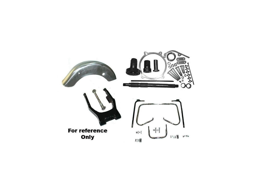 Harley Davidson - Wing Matin Salvation Saddle Pocket Holder Chrome