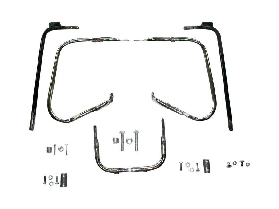 Harley Davidson - Wing Matin Salvation Saddle Pocket Holder Chrome