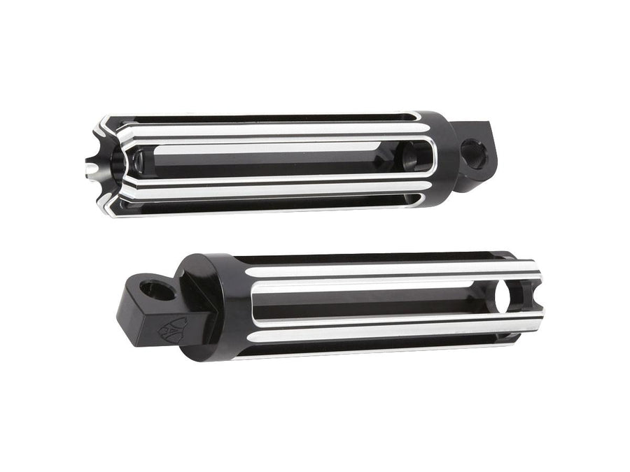 Harley Davidson Sportster [1991-2020] -10-gauge jalkatuet musta eloksoitu