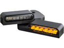 Harley Davidson Dyna [1996-2017] -Oem Contrôle des mains LED Signals Black Anodisé-5