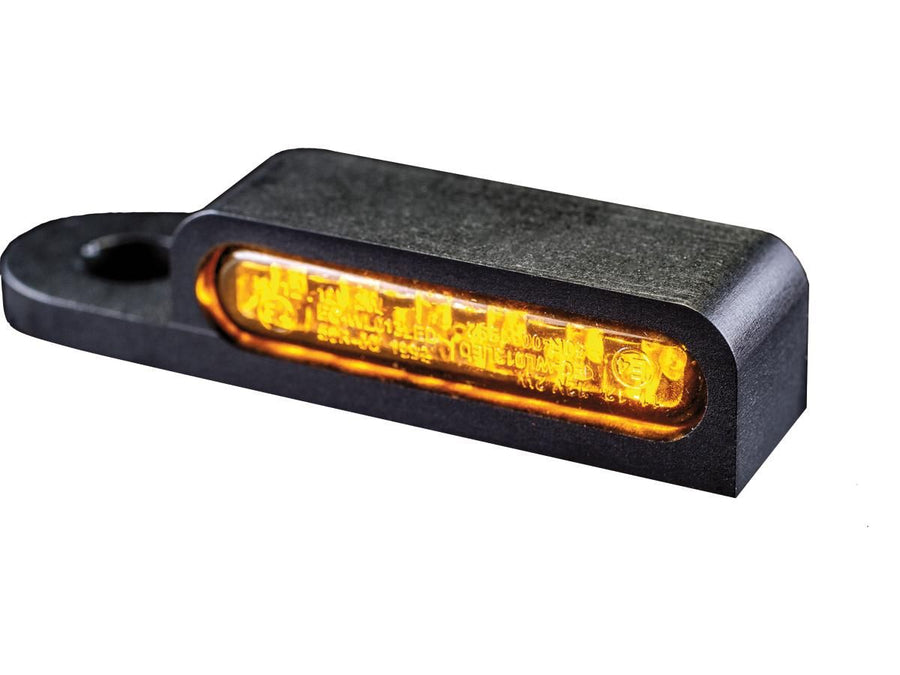 Harley Davidson Sofrail [2015-2017] -OEM Controle da mão LED sinaliza os sinais pretos anodizados