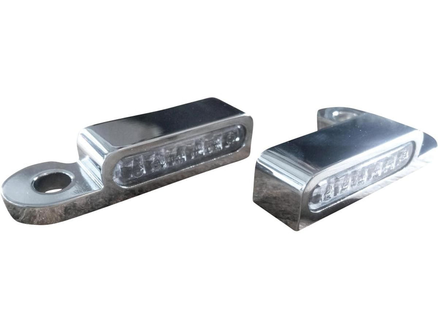 Harley Davidson Softail [2015-2017] -Oem Contrôle de la main LED Blinker Chrome Clear LED