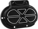 Harley Davidson Dyna [2006-2017] – Formula Getriebedeckel seitlich Kontrastschnitt-1