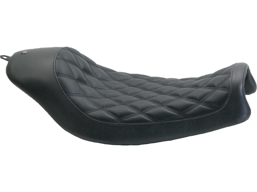 Harley Davidson Dyna Note [2006-2017] – Boss Diamond Solo Seat fekete vinyl