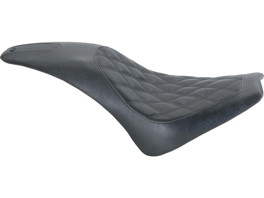 Harley Davidson Scout [2015-2024] – 2-Up Boss Diamond Sitz Schwarz Vinyl