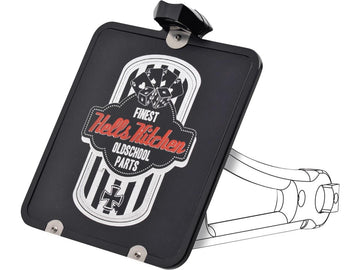 Harley Davidson - Nook nummerplade Holder Base Plate Tyskland 200x180mm