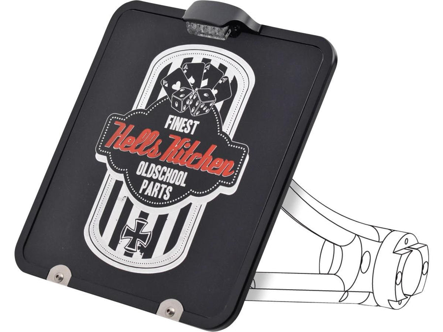 Harley Davidson – основна табела за държач за регистрационен номер Германия 200x180 мм