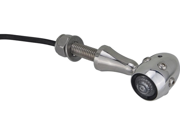 Harley Davidson - Retro Blinker V2A Alluminio lucido in alluminio lucido