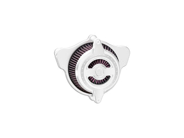 Harley Davidson Softail [2016-2017] – Radial Blunt Luftfilter-Kit Chrom