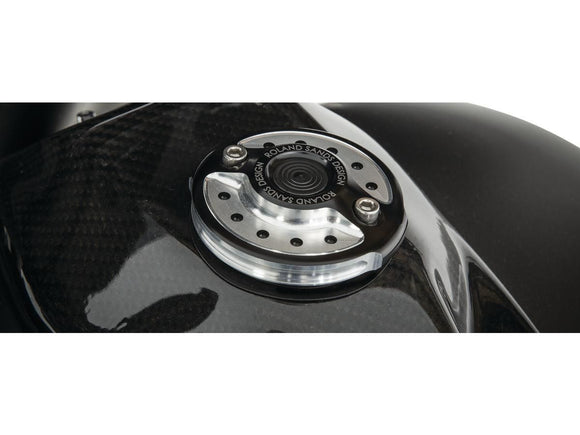 Harley Davidson Dyna [1996-2017] -Radial Fuel Display Lid Contrast Cut
