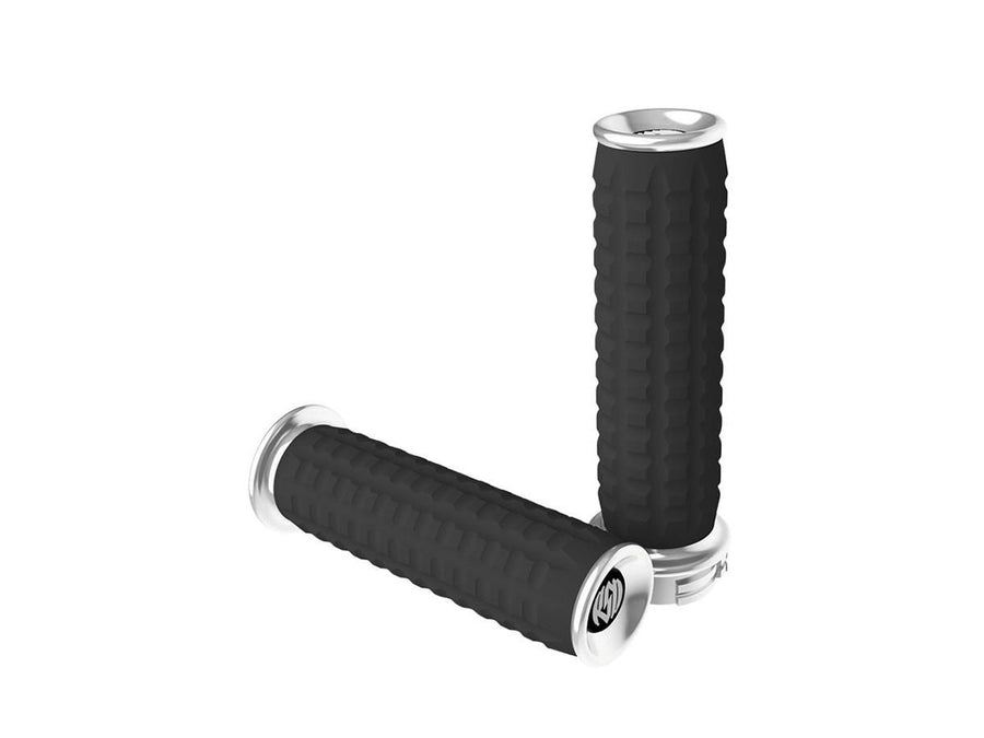 Harley Davidson Touring [2008-2024] -Traction Grips Chrom 1 "Gas by Wire