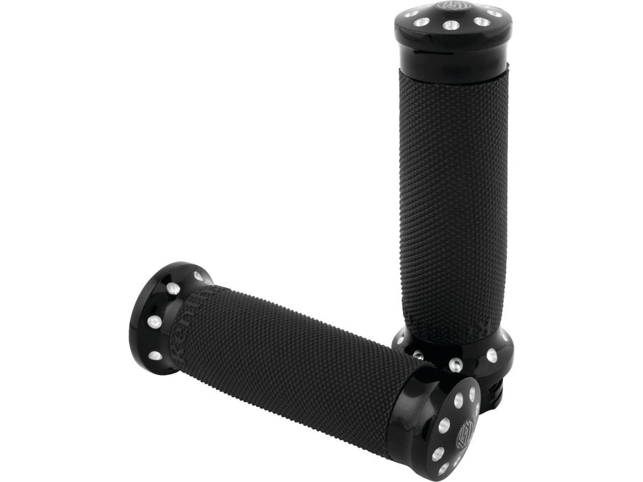 Harley Davidson Touring [2008-2024] – Tracker Griffset Kontrastschnitt eloxiert 1" …