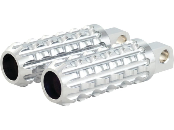 Harley Davidson Sportster [1991-2020]-Traction footrest chrome