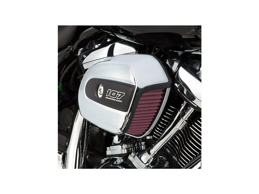 Harley Davidson Touring [2017-2024] - filtar zraka s velikim usisivačem s originalnim poklopcem za