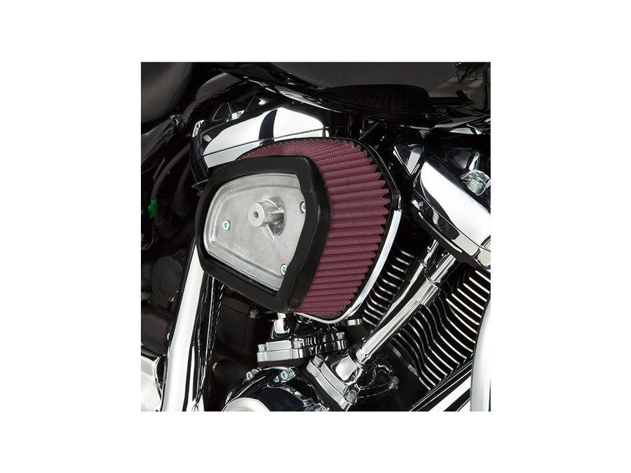 Harley Davidson Touring [2017-2024] - filtar zraka s velikim usisivačem s originalnim poklopcem za