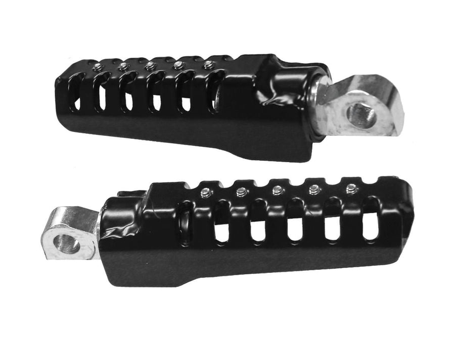 Harley Davidson Sportster [1991-2020] – Razorback Fußrasten Glanz Schwarz
