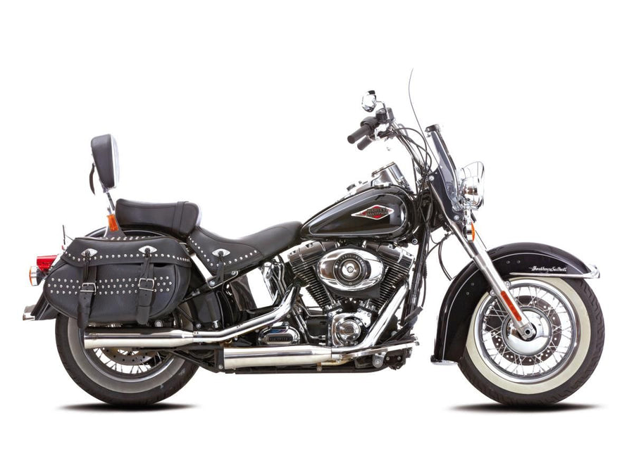 Harley Davidson FXSB [2017-2017] – Doppelrillen Slip-On Schalldämpfer poliert