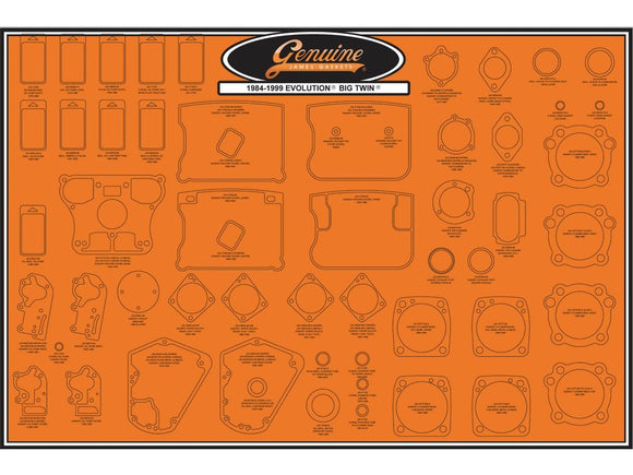 HARLEY DAVIDSON FX Model [1985-1994]-Odeslání desky pro 1984-99 Evo Big-Twin