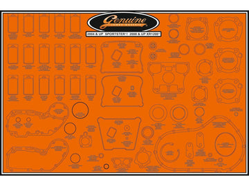 Harley Davidson Sportster [2004-2019]  -  XR1200/2004+ Sportsterのシーリングプレート