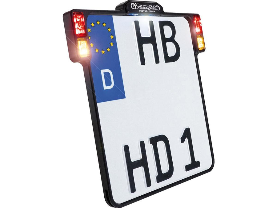 Harley Davidson-All-Inn 2.0 nummerpladeholderbaseplade med
