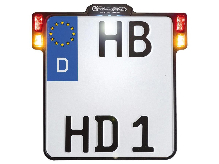 Harley Davidson-All-Inn 2.0 nummerpladeholderbaseplade med