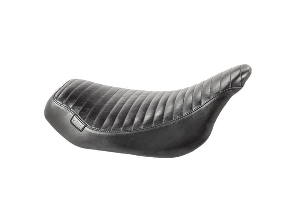 Harley Davidson Touring [2008-2025] -Streaker Seat With Folded Seams Black Vinyl