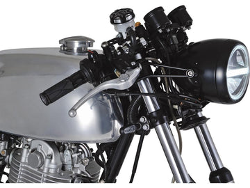 Harley Davidson – Neo Vintage 5 3/4" priekšējie lukturi matēti melni pulverkrāsoti - 0