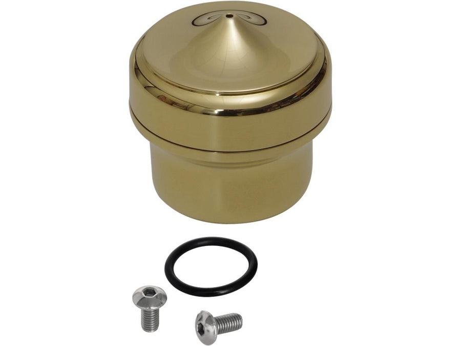 Harley Davidson - Omega Mini Control Hand Control Posted Oil Reservoir Brass