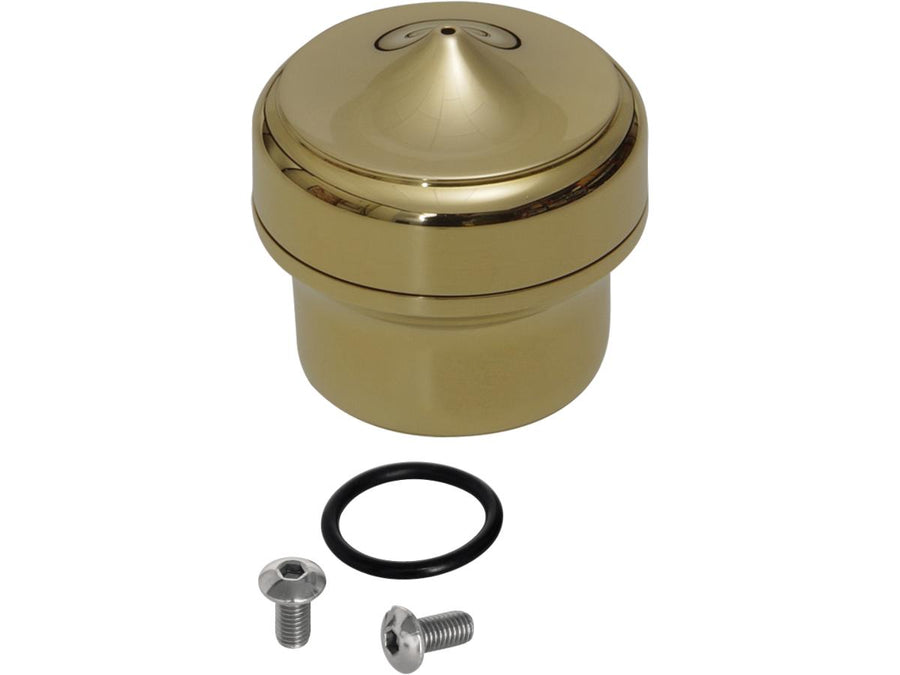 Harley Davidson - Omega Mini Control Hand Control Posted Oil Reservoir Brass