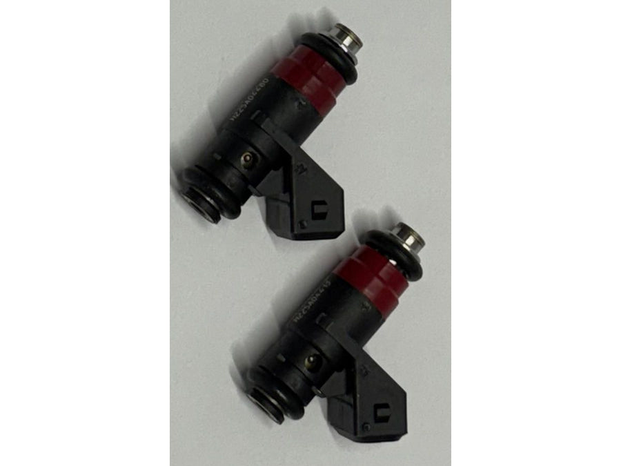Boquilla de inyección de combustible Harley Davidson, EV1, empaquetado, 80.0 lbs/h, rojo, 2er Pack